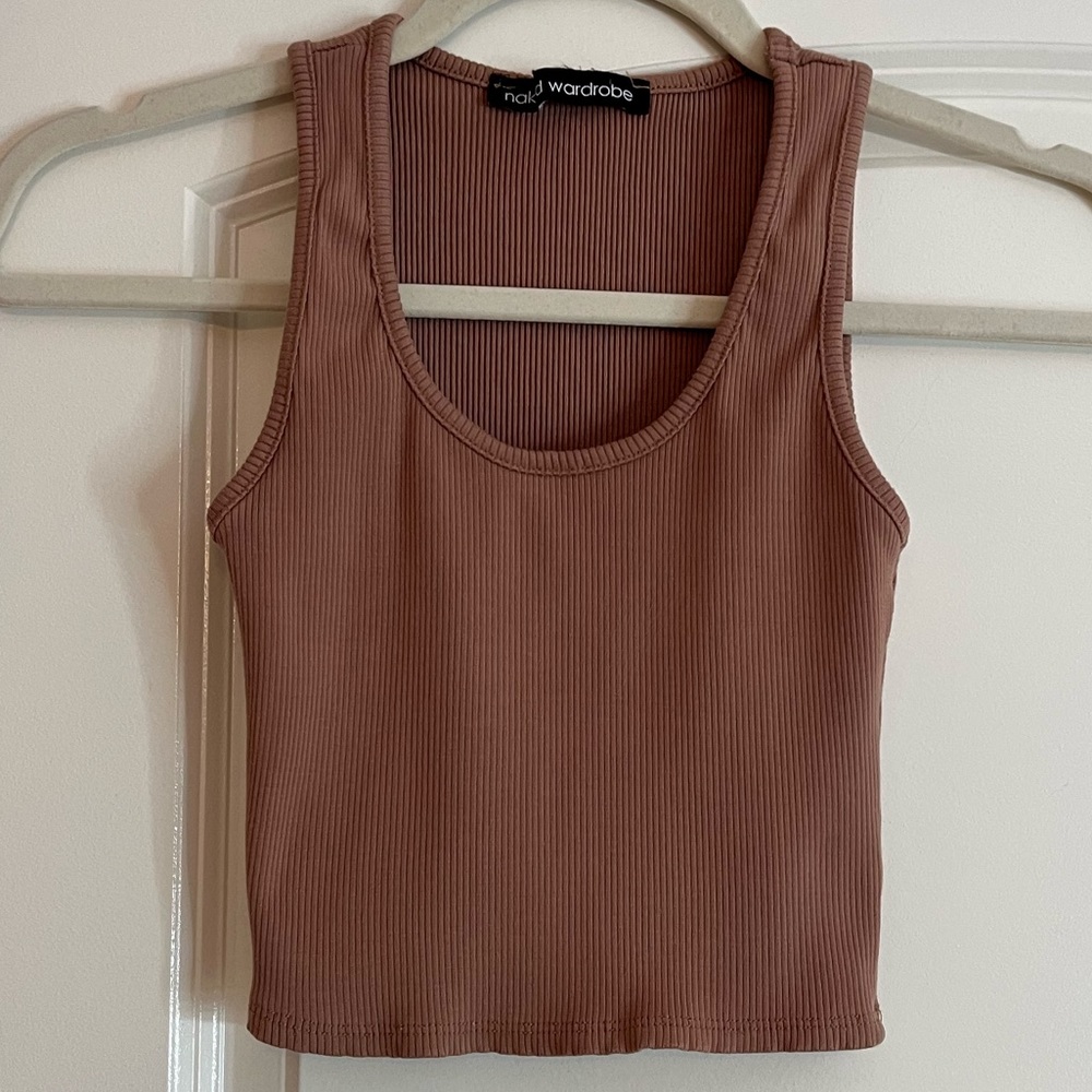 Naked Wardrobe Tank U Next Snatched Crop